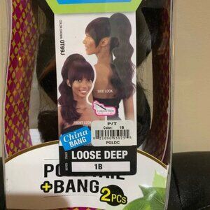 Ponytail and Bang